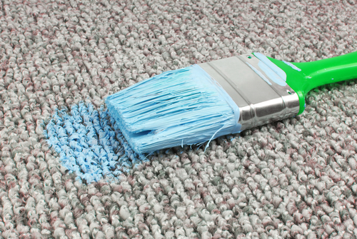 Easy Clean Up of Paint Spills & Splatter